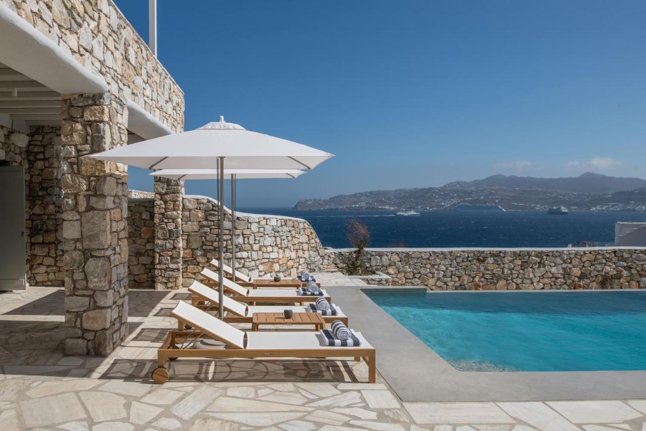 Mykonos Esti Luxury Villas Agios Ioannis Diakoftis Eksteriør billede